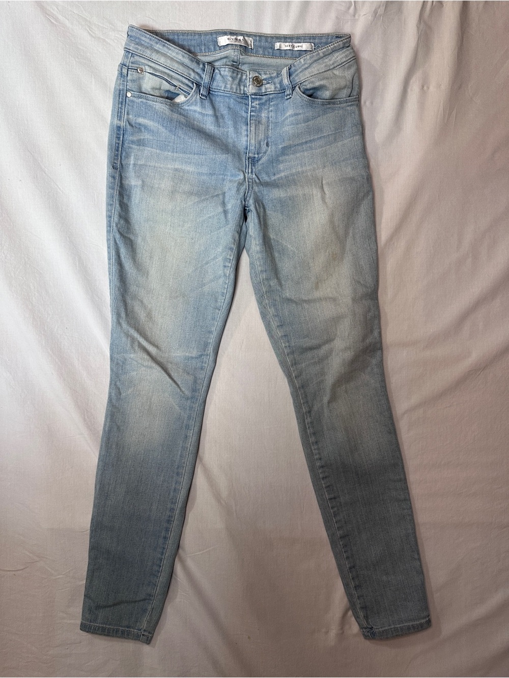 Guess Women's Light Blue Skinny Jeans